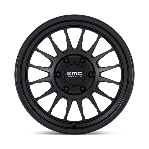 KMC KM447 IMPACT FORGED MONOBLOCK 18x9 6x139.7 -12 Satin Black