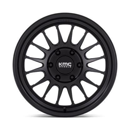 KMC KM447 IMPACT FORGED MONOBLOCK 18x9 6x139.7 -12 Satin Black