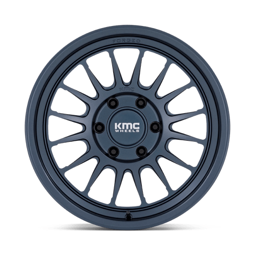 KMC KM447 IMPACT FORGED MONOBLOCK 17x8.5 6x135 +0 Metallic Blue