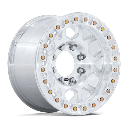KMC KM450 MESA FORGED BEADLOCK 17x9 +0 Raw Machined