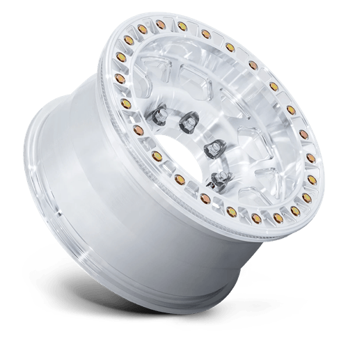 KMC KM450 MESA FORGED BEADLOCK 17x9 +25 Raw Machined