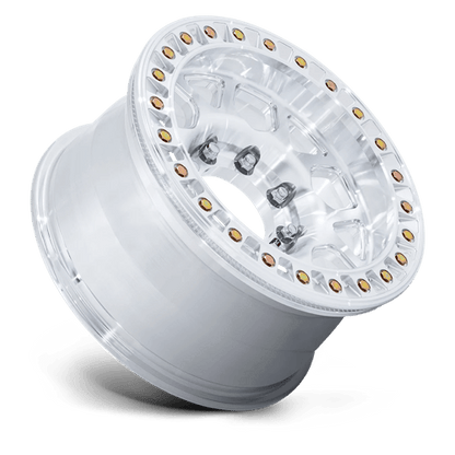 KMC KM450 MESA FORGED BEADLOCK 17x9 5x127 -12 Raw Machined