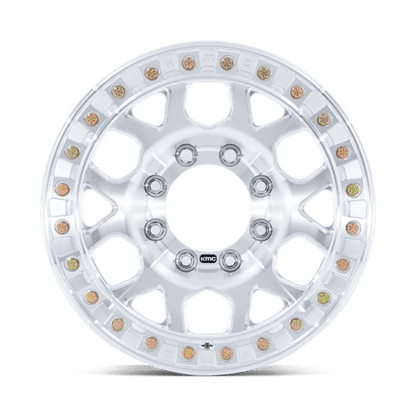 KMC KM450 MESA FORGED BEADLOCK 17x9 5x139.7 -12 Raw Machined