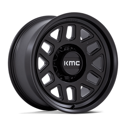 KMC KM451 MESA FORGED MONOBLOCK 18x9 8x170 -12 Satin Black