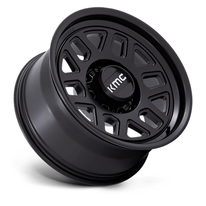 KMC KM451 MESA FORGED MONOBLOCK 18x9 8x180 -12 Satin Black