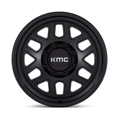 KMC KM451 MESA FORGED MONOBLOCK 18x9 8x180 -12 Satin Black