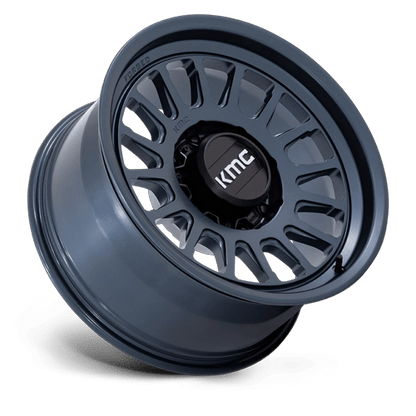 KMC KM452 IMPACT FORGED MONOBLOCK 18x9 8x170 -12 Metallic Blue