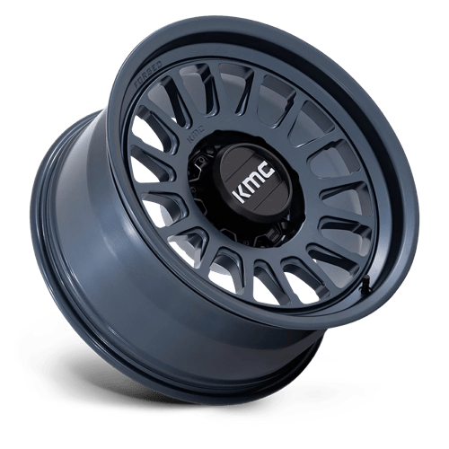 KMC KM452 IMPACT FORGED MONOBLOCK 18x9 8x180 +18 Metallic Blue