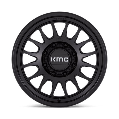 KMC KM452 IMPACT FORGED MONOBLOCK 18x9 8x180 -12 Satin Black