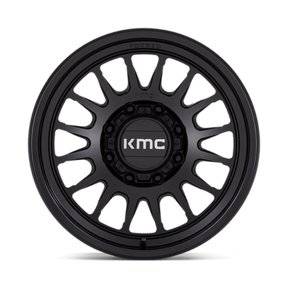 KMC KM452 IMPACT FORGED MONOBLOCK 18x9 8x180 +18 Satin Black