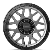 KMC KM535 GRENADE OFF-ROAD 17x8.5 6x120 +0 Matte Gray W/ Matte Black Lip