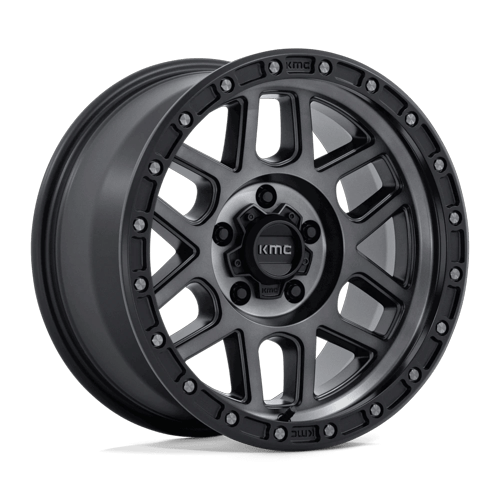 KMC KM544 MESA 17x8.5 5x120 +0 Satin Black W/ Gray Tint