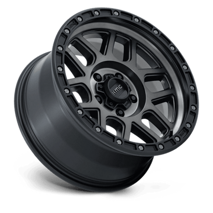KMC KM544 MESA 17x8.5 5x120 +0 Satin Black W/ Gray Tint