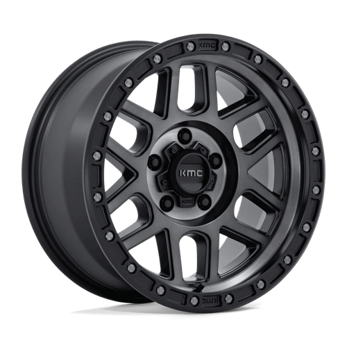 KMC KM544 MESA 17x9 5x150 -12 Satin Black W/ Gray Tint