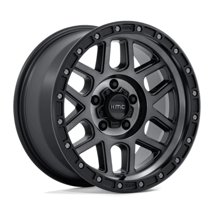 KMC KM544 MESA 18x9 5x127 +18 Satin Black W/ Gray Tint