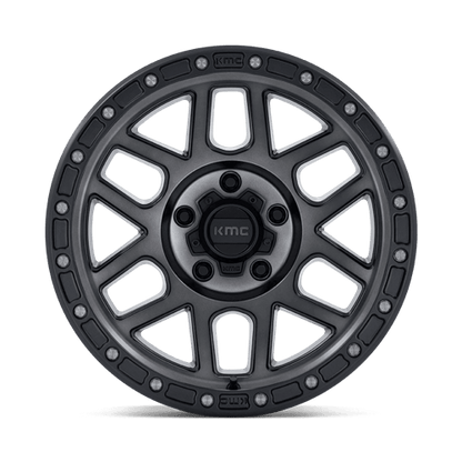 KMC KM544 MESA 20x9 5x127 +0 Satin Black W/ Gray Tint