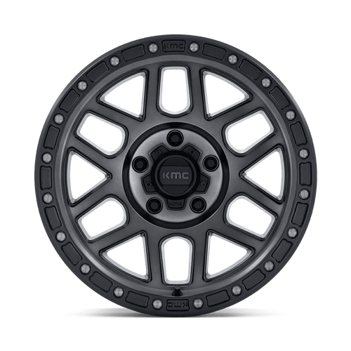 KMC KM544 MESA 20x9 5x127 +18 Satin Black W/ Gray Tint