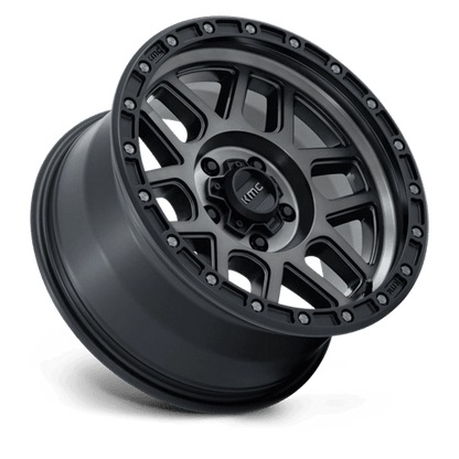 KMC KM544 MESA 20x9 5x150 +25 Satin Black W/ Gray Tint