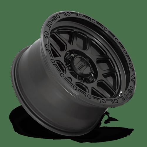 KMC KM544 MESA 20x9 6x139.7 +18 Satin Black W/ Gloss Black Lip