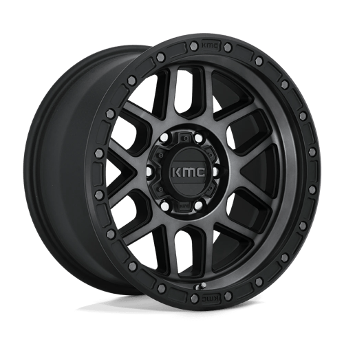 KMC KM544 MESA 20x9 8x170 +0 Satin Black W/ Gray Tint