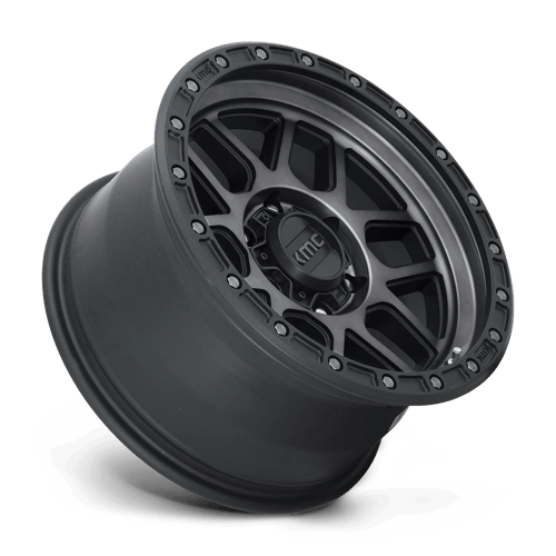 KMC KM544 MESA 17x9 6x114.3 +18 Satin Black W/ Gray Tint