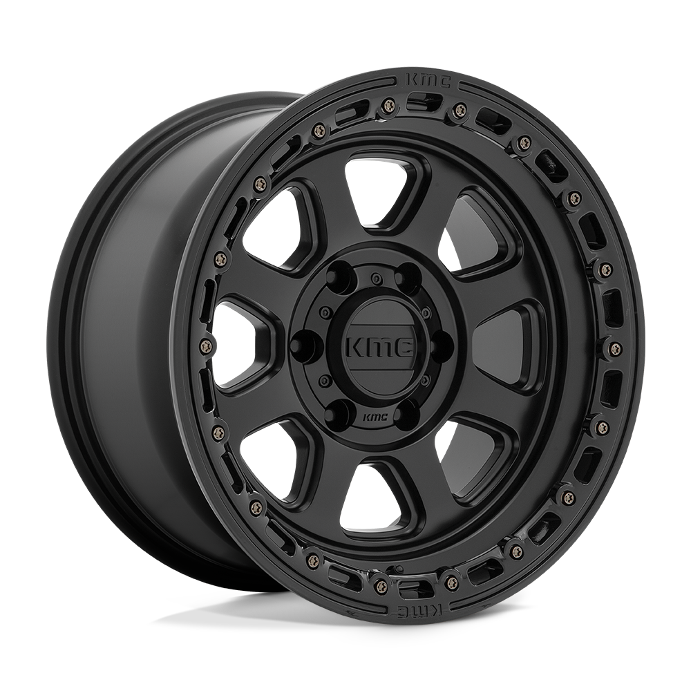 SATIN BLACK W/ GLOSS BLACK LIP