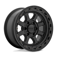 SATIN BLACK W/ GLOSS BLACK LIP