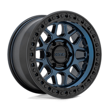 KMC KM549 GRS 17x9 6x135 +18 Midnight Blue W/ G-Black Lip