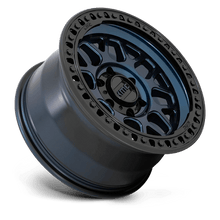 KMC KM549 GRS 17x8.5 5x150 +0 Midnight Blue W/ G-Black Lip