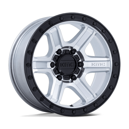KMC KM551 OUTRUN 17x8.5 6x135 -10 Machined W/ Gloss Black Lip