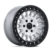 KMC KM552 IMS 17x8 6x130 +32 Machined W/ Matte Black Lip