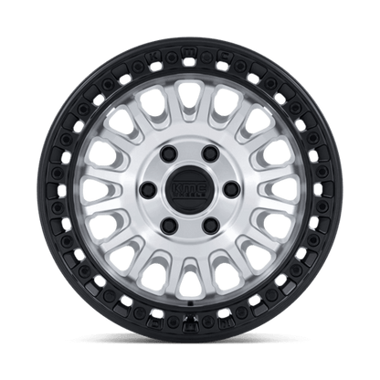 KMC KM552 IMS 17x8 6x130 +32 Machined W/ Matte Black Lip