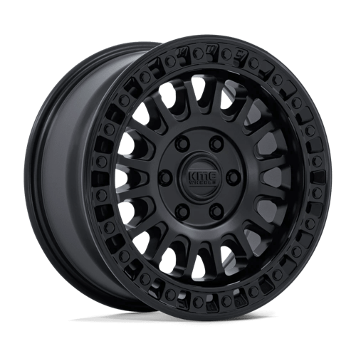 KMC KM552 IMS 17x8 6x135 +32 Matte Black W/ Gloss Black Lip