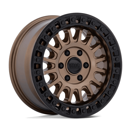 KMC KM552 IMS 17x8 6x135 +32 Matte Bronze W Gloss Black Lip