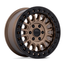 KMC KM552 IMS 17x8 6x130 +32 Matte Bronze W Gloss Black Lip