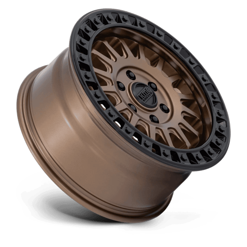 KMC KM552 IMS 17x8 6x135 +32 Matte Bronze W Gloss Black Lip
