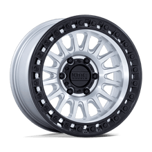 KMC KM552 IMS 17x8.5 6x139.7 +25 Machined W/ Matte Black Lip