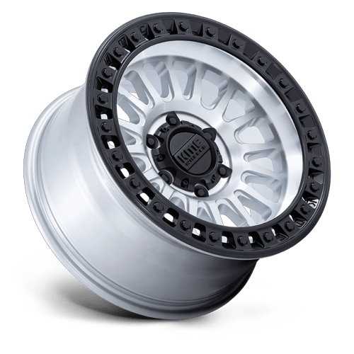 KMC KM552 IMS 18x9 8x165.1 +0 Machined W/ Matte Black Lip