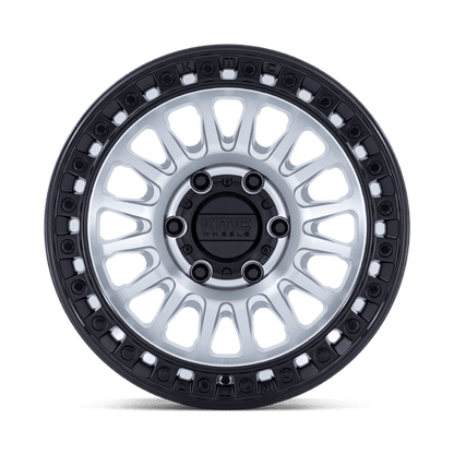 KMC KM552 IMS 18x9 6x135 +18 Machined W/ Matte Black Lip