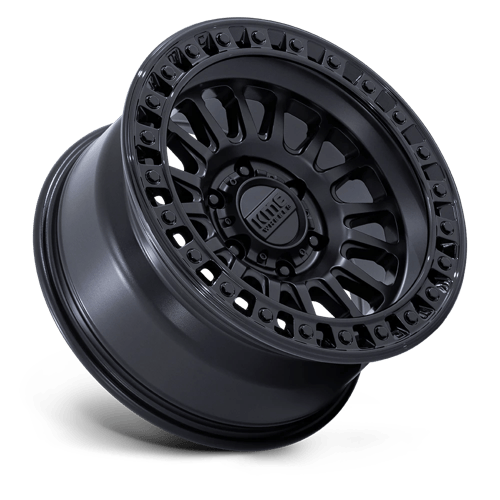 KMC KM552 IMS 20x9 6x114.3 +18 Matte Black W/ Gloss Black Lip