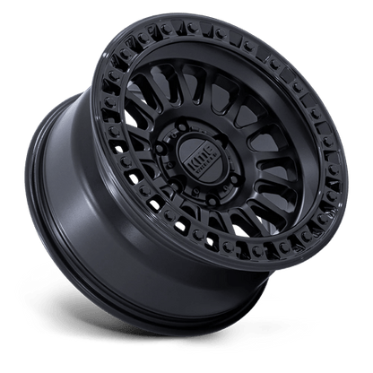 KMC KM552 IMS 20x9 5x127 +18 Matte Black W/ Gloss Black Lip