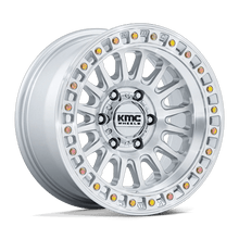 KMC KM552 IMS 17x8.5 6x139.7 -10 Gloss Silver W/ Machined Face