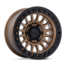 KMC KM552 IMS 18x9 6x139.7 +0 Matte Bronze W Gloss Black Lip