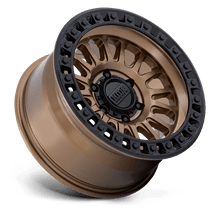 KMC KM552 IMS 17x8.5 5x127 +25 Matte Bronze W Gloss Black Lip