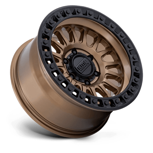 KMC KM552 IMS 17x8.5 6x135 -10 Matte Bronze W Gloss Black Lip