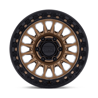 KMC KM552 IMS 20x9 8x170 +0 Matte Bronze W Gloss Black Lip