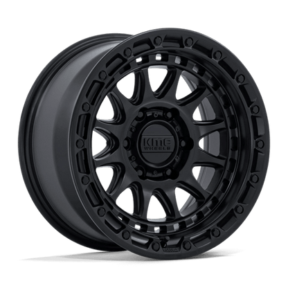 KMC KM556 CRUX 20x10 5x127 -18 Blackout