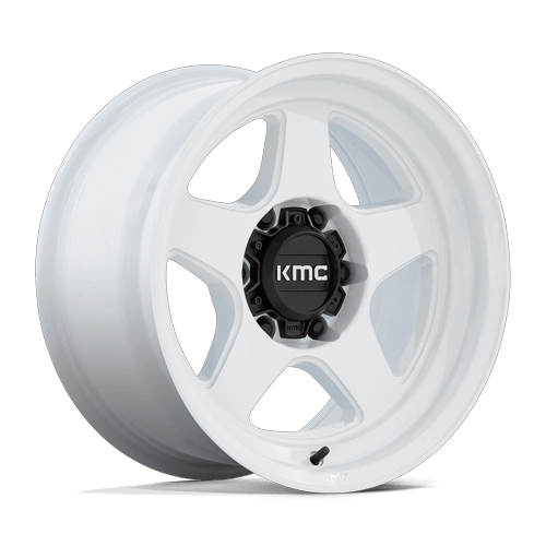 KMC KM728 LOBO 6x139.7 Gloss White