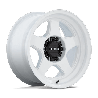 KMC KM728 LOBO 6x139.7 Gloss White