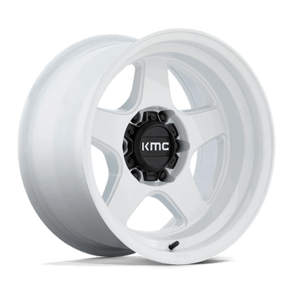 KMC KM728 LOBO 6x139.7 Gloss White